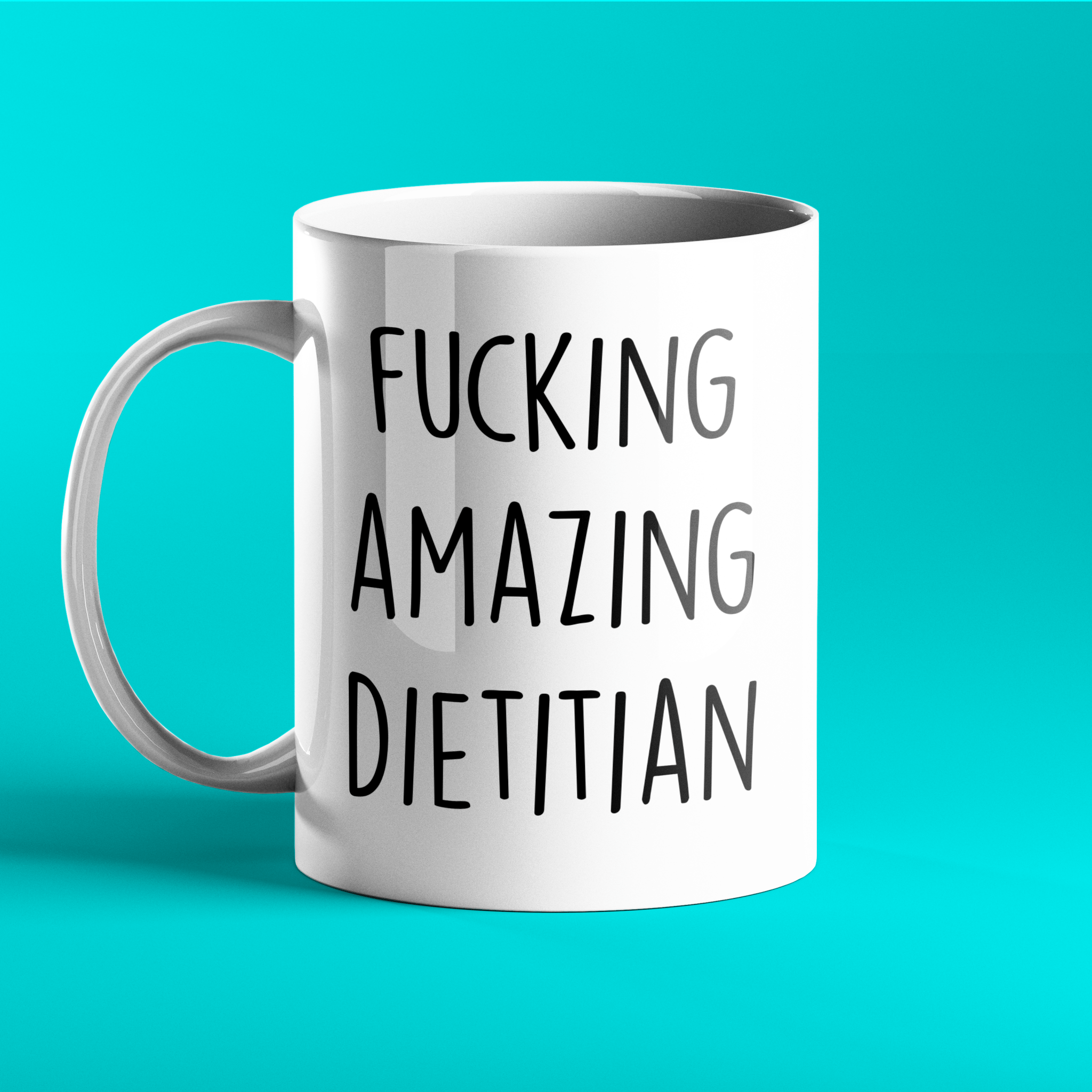 Fucking Amazing Dietitian - Personalised Mug - Prickly Cards
